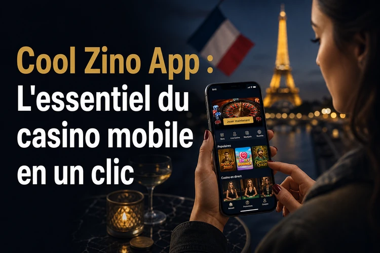 Cool Zino App: L'essentiel du casino mobile en un clic