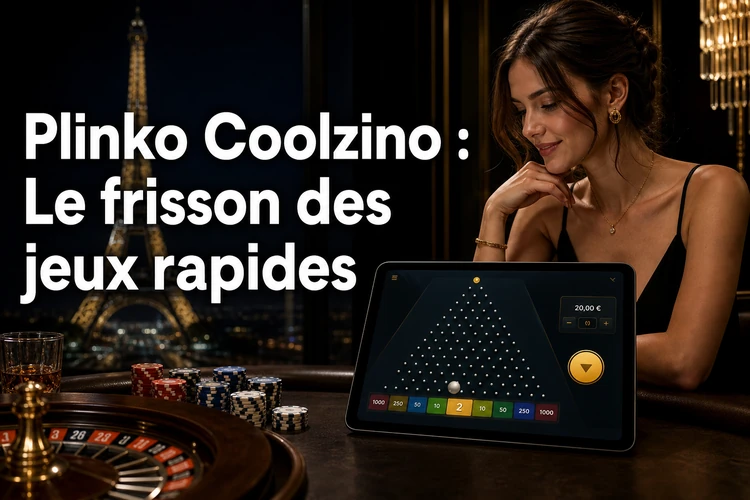 Plinko Coolzino: Le frisson des jeux rapides et instantanés