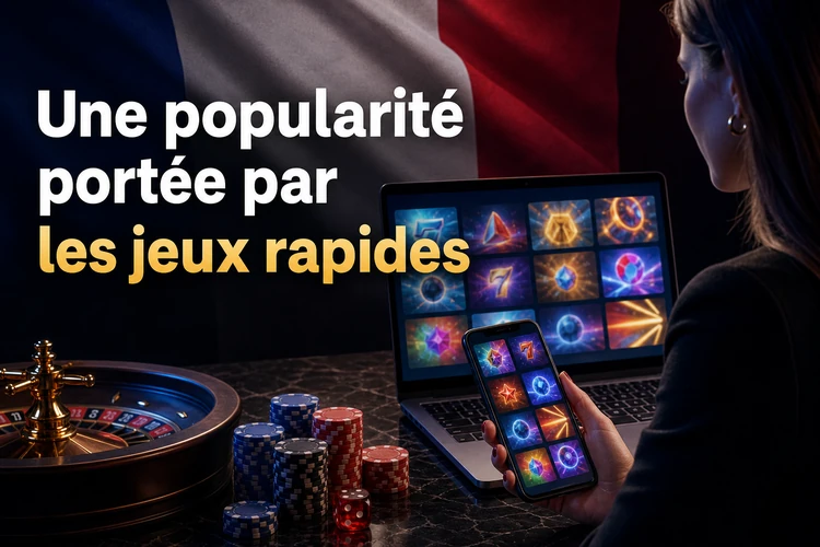 Une popularité portée par les jeux rapides
