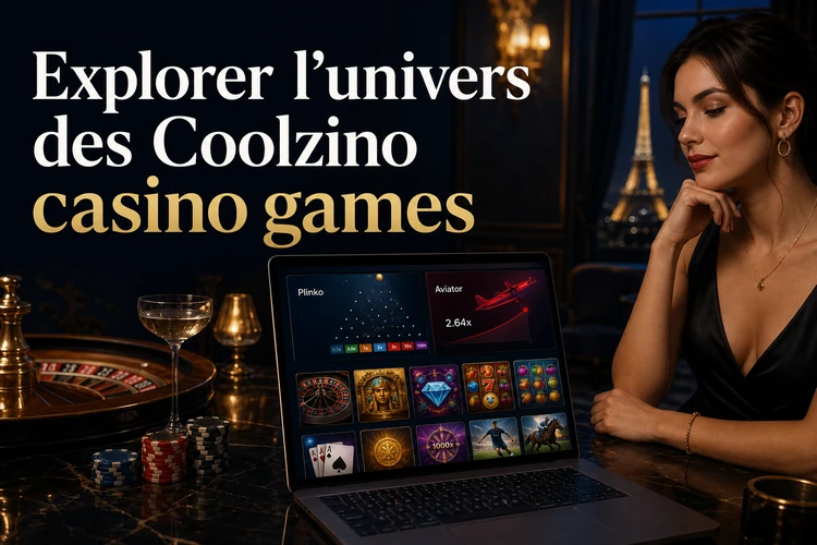 Explorer l’univers des Coolzino casino games