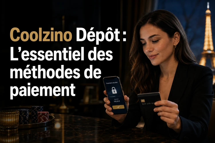Coolzino Dépôt: L'essentiel des méthodes de paiement en un clin d'œil